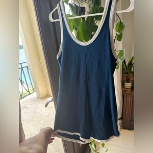 Zara blue romper